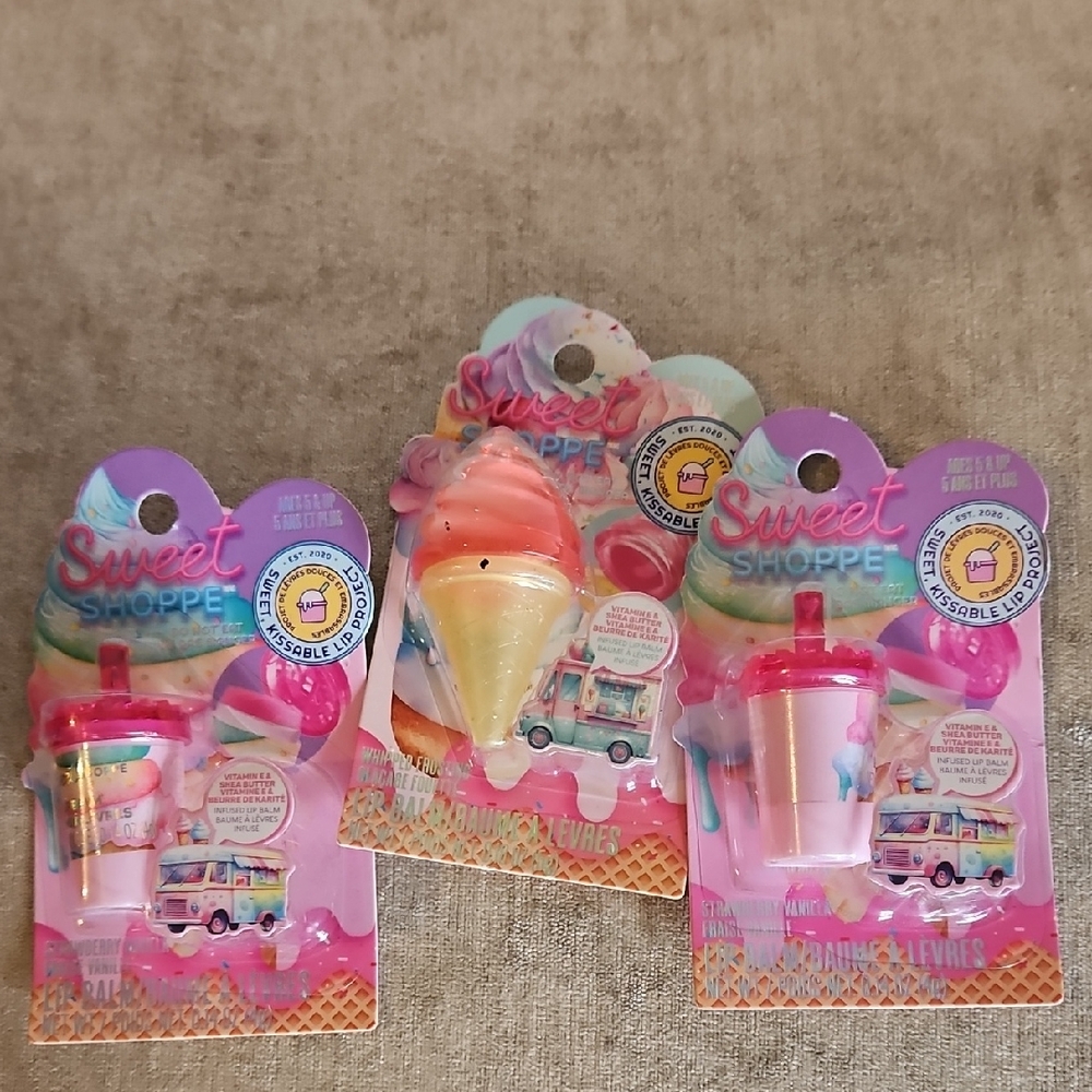 Sweet Shoppe Kids Lipgloss 3 NIP